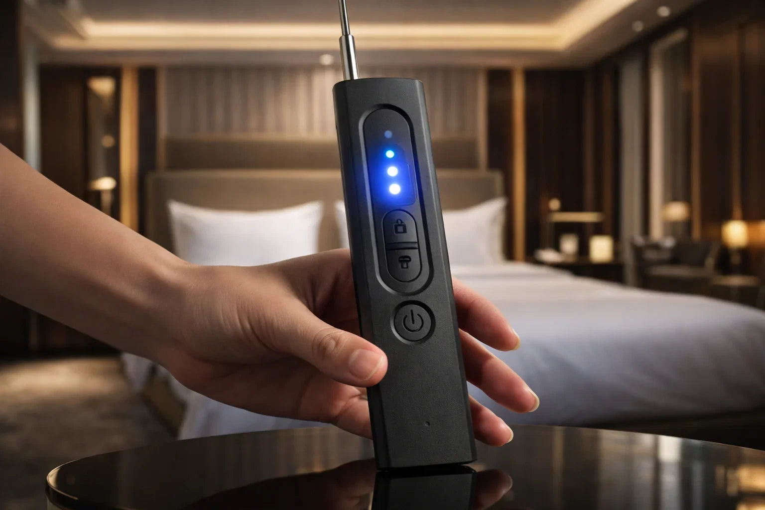 Anti-Spy Bug Detector Device