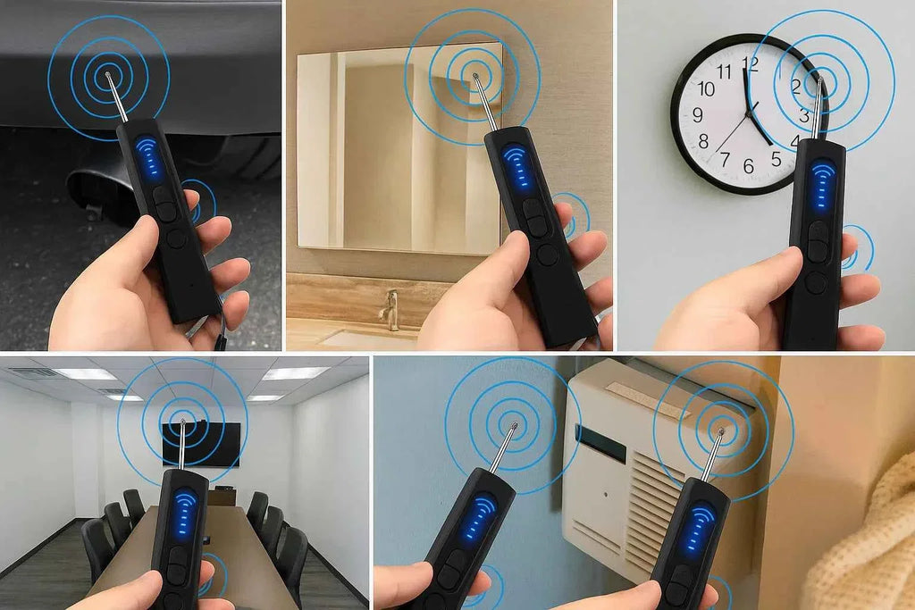 Anti-Spy Bug Detector Device