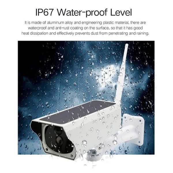 Solar Powered IP Camera